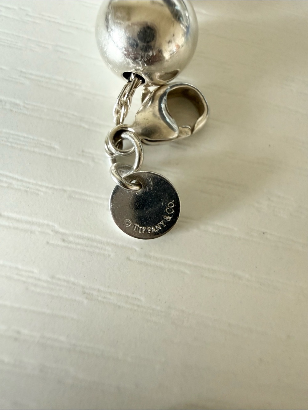 Tiffany & Co. Sterling Silver Bead Bracelet | Classic Ball Bracelet - Picture 3 of 6